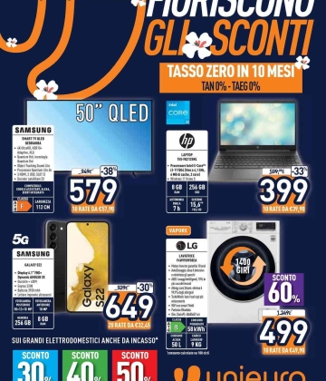 Fioriscono gli Sconti